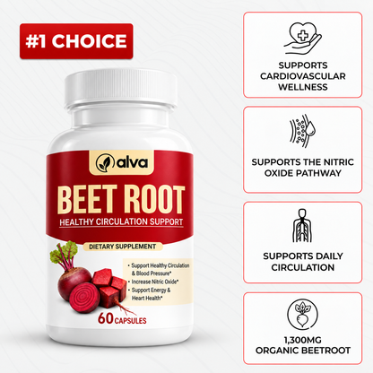 Premium Beetroot Capsules To Support Natural Energy & Vitality