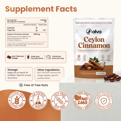 Ceylon Cinnamon Softgels