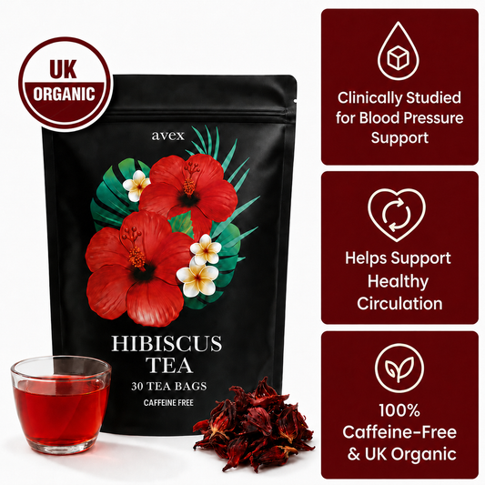 Premium Hibiscus Tea.