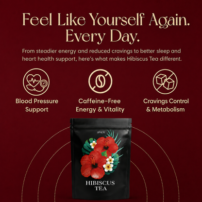 Premium Hibiscus Tea.